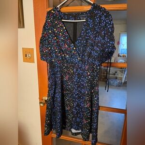 French Connection Floral Mini Dress Size 6